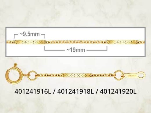 401241916L-401241918L-401241920L-Cable-Chain-with-Dapped-Bar