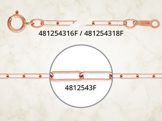 4812543F-481254316F-481254318F-Flat-Paperclip-Chain
