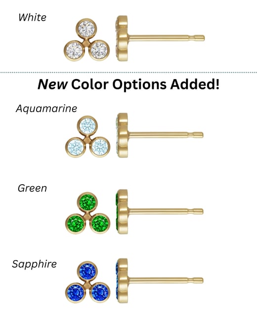 Cluster Post Earrings