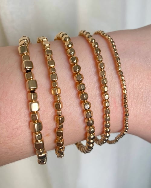 Faceted Bracelets